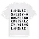 Landkreis Alzey-Worms ordlek t-shirt