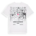 Landkreis Bad Dürkheim karta t-shirt