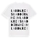 Landkreis Bad Dürkheim ordlek t-shirt