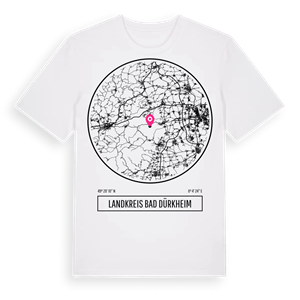 Landkreis Bad Dürkheim t-shirt – ekologisk bomull t-shirt från Pinshirt