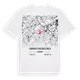 Landkreis Bad Kreuznach karta t-shirt