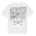 Landkreis Bernkastel-Wittlich karta t-shirt