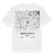 Landkreis Cochem-Zell karta t-shirt