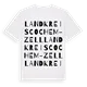 Landkreis Cochem-Zell ordlek t-shirt