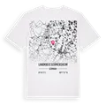 Landkreis Germersheim karta t-shirt