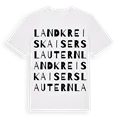 Landkreis Kaiserslautern ordlek t-shirt