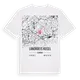 Landkreis Kusel karta t-shirt