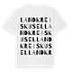 Landkreis Kusel ordlek t-shirt