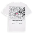 Landkreis Mainz-Bingen karta t-shirt
