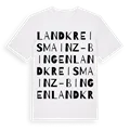 Landkreis Mainz-Bingen ordlek t-shirt