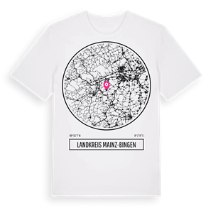 Landkreis Mainz-Bingen t-shirt – ekologisk bomull t-shirt från Pinshirt