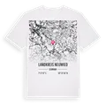 Landkreis Neuwied karta t-shirt