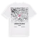 Landkreis Neuwied karta t-shirt