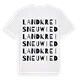 Landkreis Neuwied ordlek t-shirt