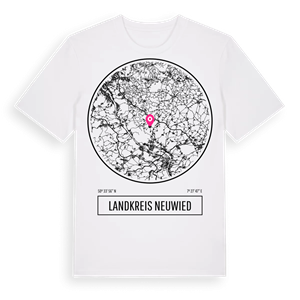 Landkreis Neuwied t-shirt – ekologisk bomull t-shirt från Pinshirt