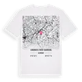 Landkreis Trier-Saarburg karta t-shirt