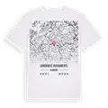 Landkreis Vulkaneifel karta t-shirt