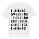 Landkreis Vulkaneifel ordlek t-shirt