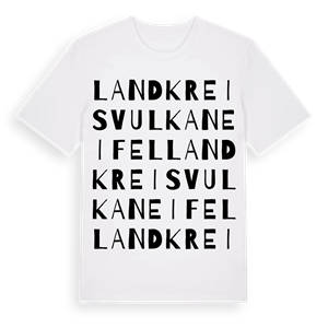 Landkreis Vulkaneifel ordlek t-shirt – ekologisk bomull t-shirt från Pinshirt
