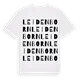 Leidenborn ordlek t-shirt