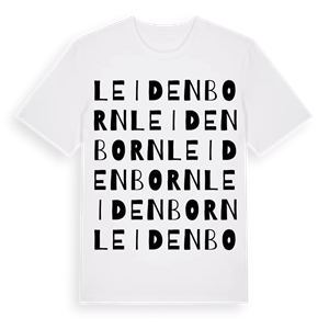 Leidenborn ordlek t-shirt – ekologisk bomull t-shirt från Pinshirt