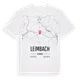 Leimbach karta t-shirt