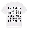 Leiselheim ordlek t-shirt