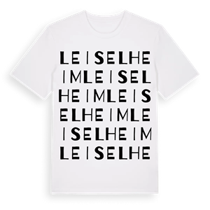 Leiselheim ordlek t-shirt – ekologisk bomull t-shirt från Pinshirt