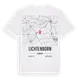 Lichtenborn karta t-shirt