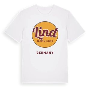 Lind cirkel t-shirt – ekologisk bomull t-shirt från Pinshirt