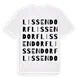 Lissendorf ordlek t-shirt