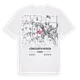 Ludwigshafen am Rhein karta t-shirt