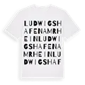 Ludwigshafen am Rhein ordlek t-shirt