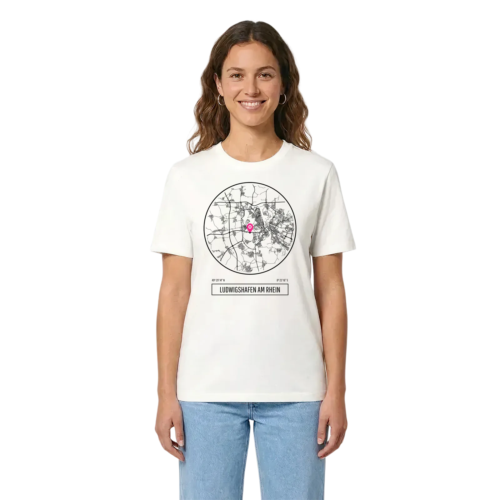 Ludwigshafen am Rhein t-shirt – White, i miljö