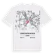 Ludwigshafen am Rhein karta t-shirt