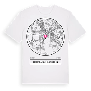 Ludwigshafen am Rhein t-shirt – ekologisk bomull t-shirt från Pinshirt
