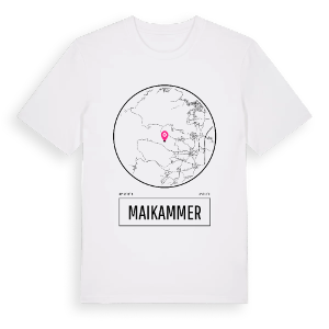 Maikammer t-shirt – ekologisk bomull t-shirt från Pinshirt
