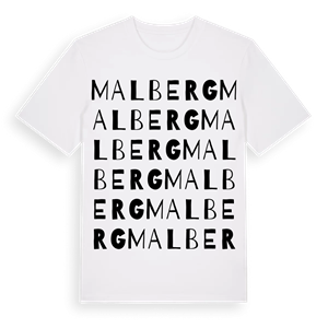 Malberg ordlek t-shirt – ekologisk bomull t-shirt från Pinshirt