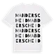 Manderscheid ordlek t-shirt