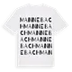 Mannebach ordlek t-shirt
