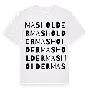 Masholder ordlek t-shirt – ekologisk bomull t-shirt från Pinshirt