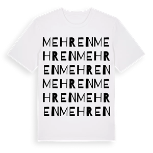 Mehren ordlek t-shirt – ekologisk bomull t-shirt från Pinshirt
