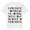 Merlscheid ordlek t-shirt