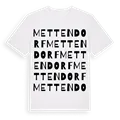 Mettendorf ordlek t-shirt