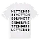 Mettendorf ordlek t-shirt