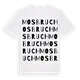 Mosbruch ordlek t-shirt