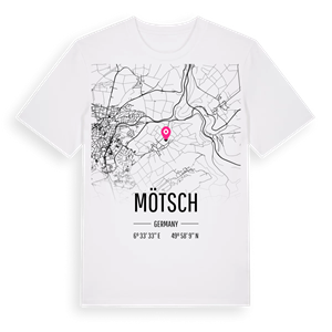 Mötsch karta t-shirt – ekologisk bomull t-shirt från Pinshirt