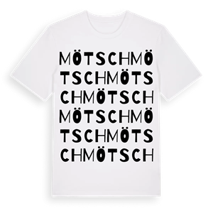 Mötsch ordlek t-shirt – ekologisk bomull t-shirt från Pinshirt