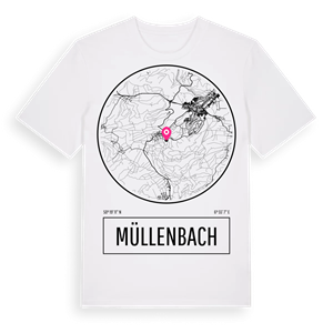 Müllenbach t-shirt – ekologisk bomull t-shirt från Pinshirt