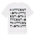 Mutterstadt ordlek t-shirt